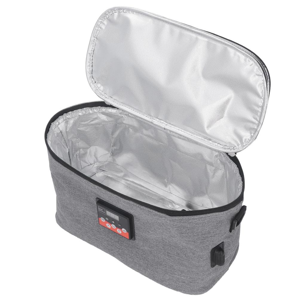 Car Warmer Bag 30W Heating Bag 8L Adjustable Temperature Display with Handle Portable Food Warmer