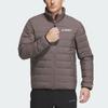 Adidas Color Block Spliced Outdoor Three-In-One Sports Jacket Men Jackets Silver Gray Green IP0735