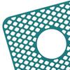 Силиконовая решетка для моек из нержавеющей стали