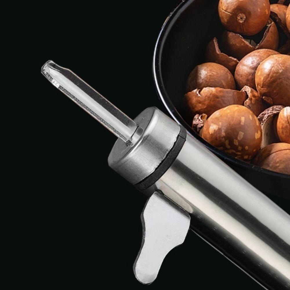 Manual Nut Opener Stainless Steel Hazelnut Sheller Multipurpose Pecan Tong Sheller for Home