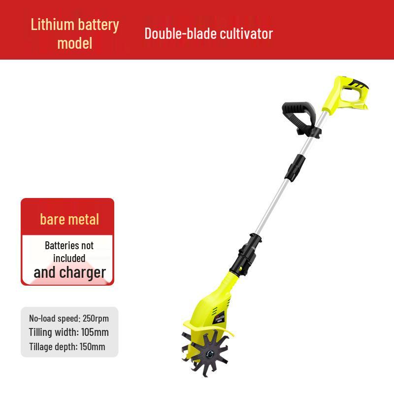 Ручной электрический литиевый микрокультиватор Youlefu - Компактная бытовая роторная мотыга