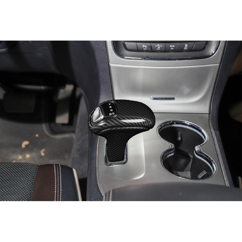 Автомобильная ручка переключения передач, рычаг переключения передач, декоративная накладка для Jeep Grand Cherokee 2014 2015, аксессуары для интерьера ABS Carbon