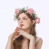 Flower Wreath Bridal Headband Music Festival Flower Headband Photo Headpieces