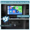Universal 7"/9"/10" Android 13 Car Radio GPS Autoradio Carplay 2+32G Double Din WIFI FM AM Car Audio Receiver Multimedia Player
