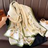 Korean British New Spring Autumn Winter 180x80cm Long Lady Shawls Cashmere Pashmina Scarves Printed Soft Neck Warm Wraps Foulard