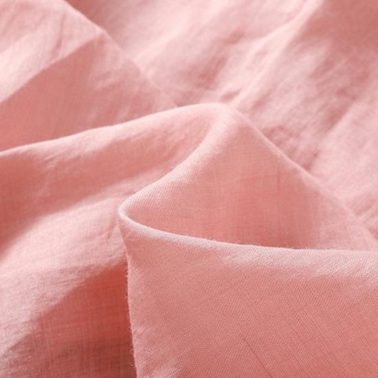 Summer Women Shirt V Neck Flower Embroidery Three Quarter Sleeves Loose Solid Color Retro Mother Mid-aged Female Daily Casual Blouse