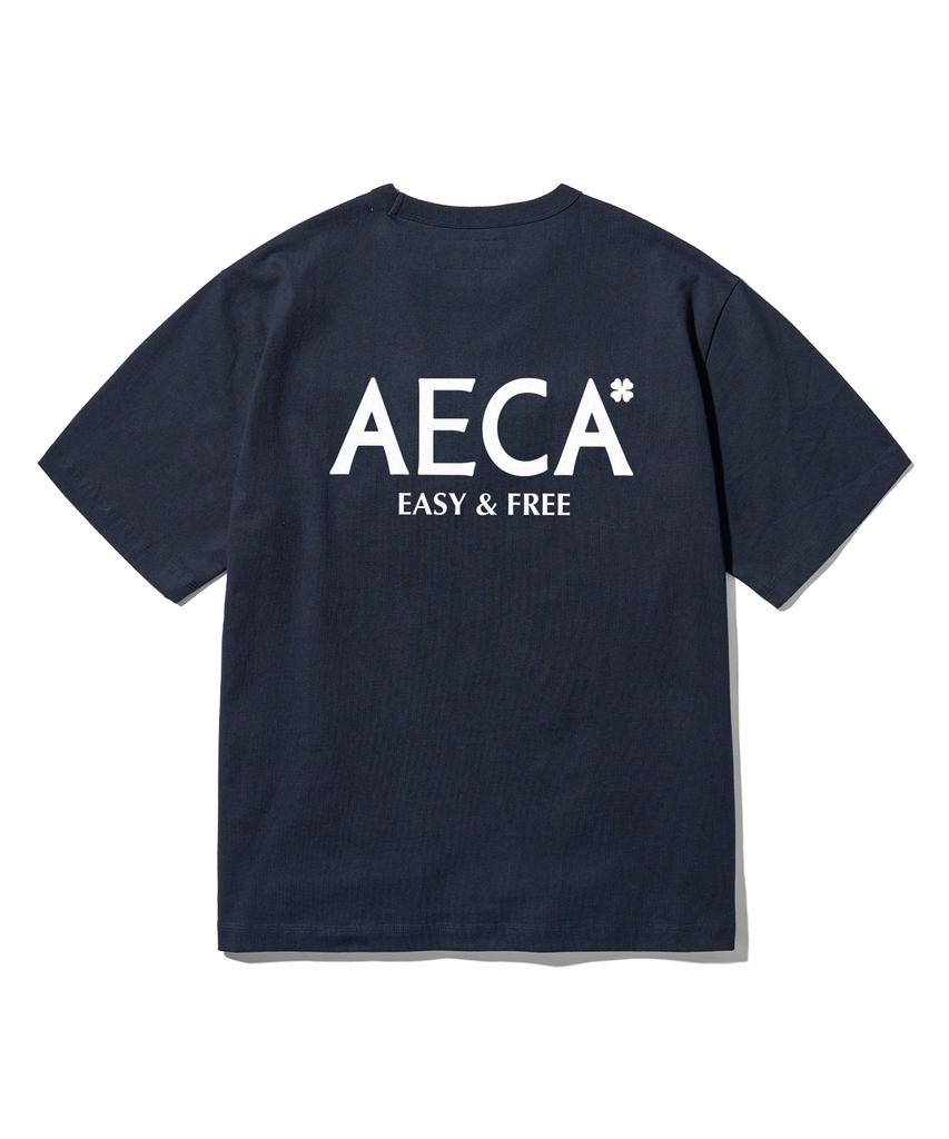 AECA (Женщина) Футболка Aeca Signature - Темно-синяя