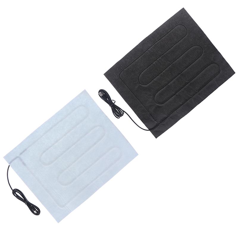 Коврик-грелка из углеродного волокна, 5 В, USB, 24х30 см