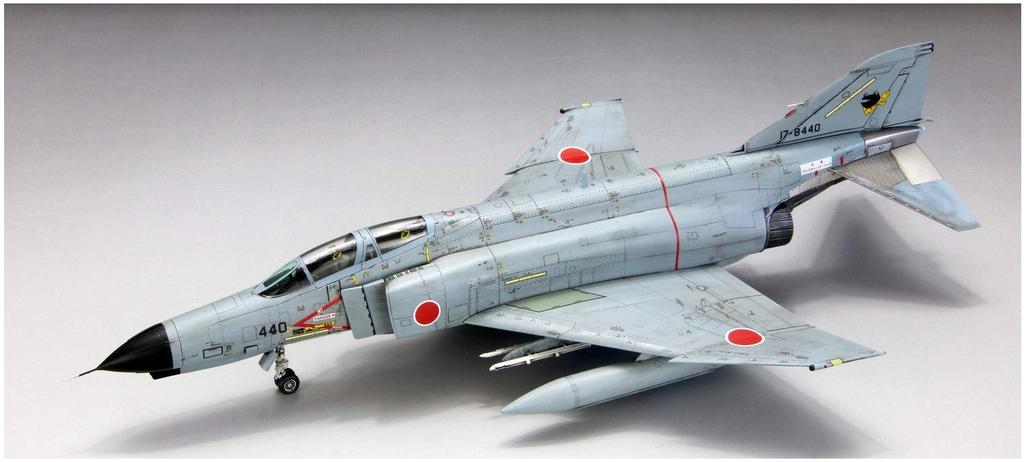 Fine Molds Jet Aircraft Series Air Force Kai Fighter Plastic Model FP38 1/72 Self-Defense F-4EJ