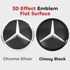 Chrome Silver Front Grille Star Logo   Mercedes Benz R231 SL400 SL500 SL550 W207 E250 E350 E400 E500 W251 R320 R350 R500 R550 BG1 F55