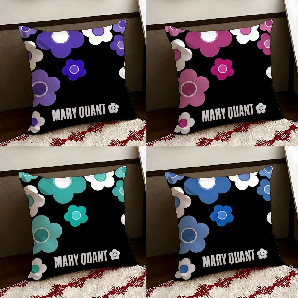 MMary QQuant Cushion Cover Reversible Soft Durable Pillow Cover Home Car MultiScene Use for Daily Comfort
