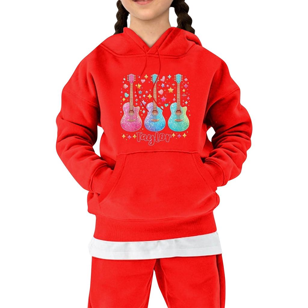 Детская флисовая толстовка с капюшоном и длинными рукавами на осень и зиму, унисекс, повседневный топ с рисунком из мультфильмов