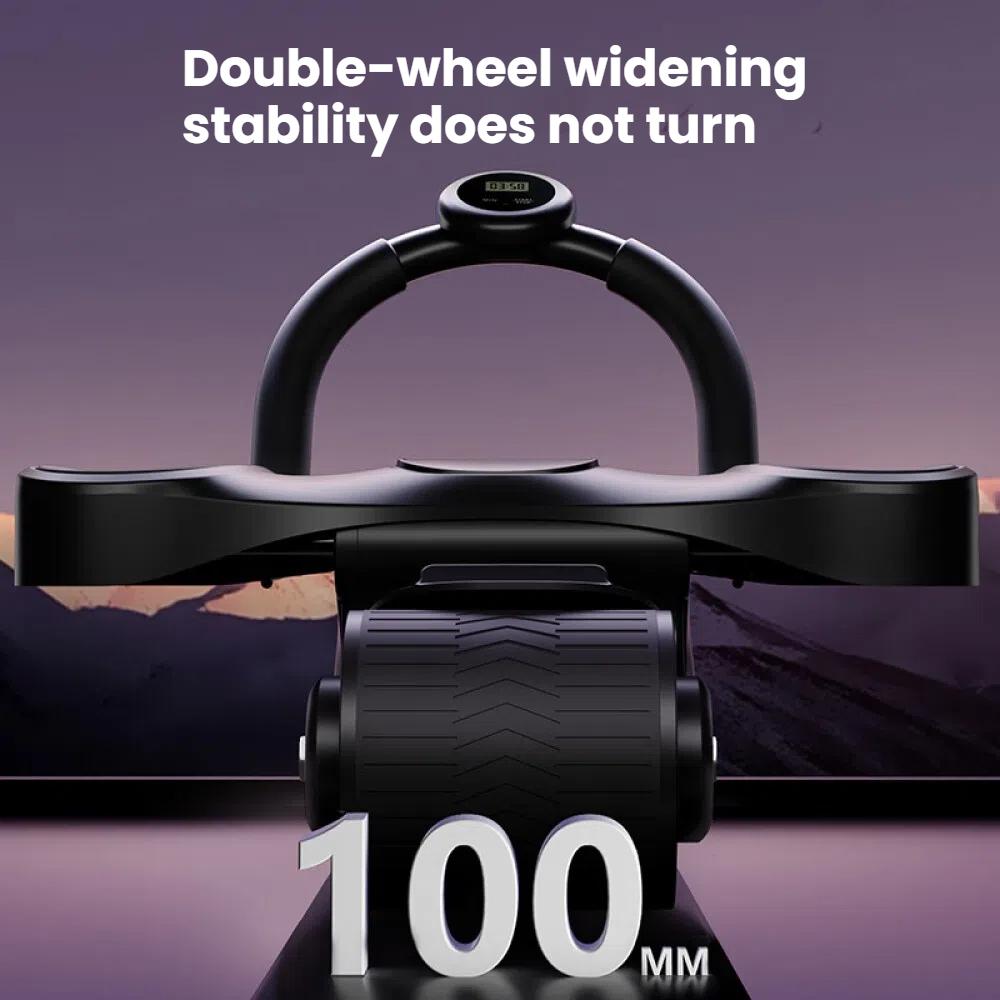 Колесо для брюшного пресса с автоматическим отскоком, домашнее разгибание локтей, колесо для брюшного пресса, мужское и женское колесо для мышц живота, поддержка планки, оборудование для фитнеса