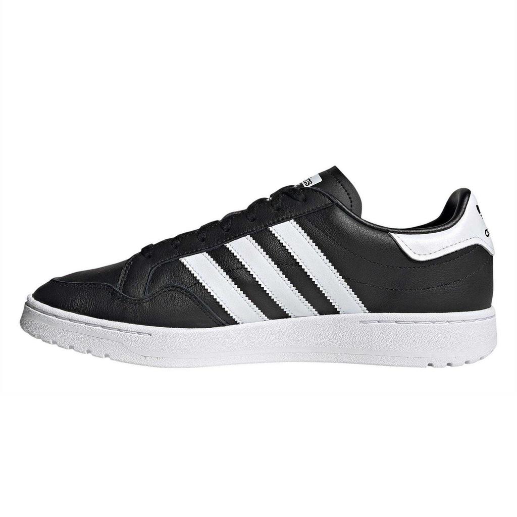 Adidas Mens Team Leather Flat Court Trainers