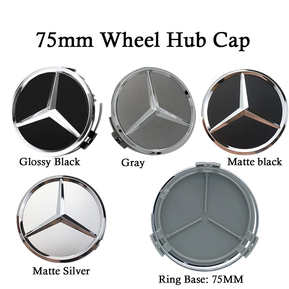 20pcs ABS 75MM Car Wheel Center Logo For Mercedes Benz AMG W205 W204 W203 W213 W212 C180 C200 E260 E300 A1714000025 Accessories CI1