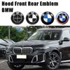 For BMW 1 Se E88 2Pcs 74mm 82mm Car Hood Emblem Front Bonnet Logo Trunk Badge Accessories For BMW E90 E46 F10 F30 E87 F20 G20 E60 E61 F25 E36 X3