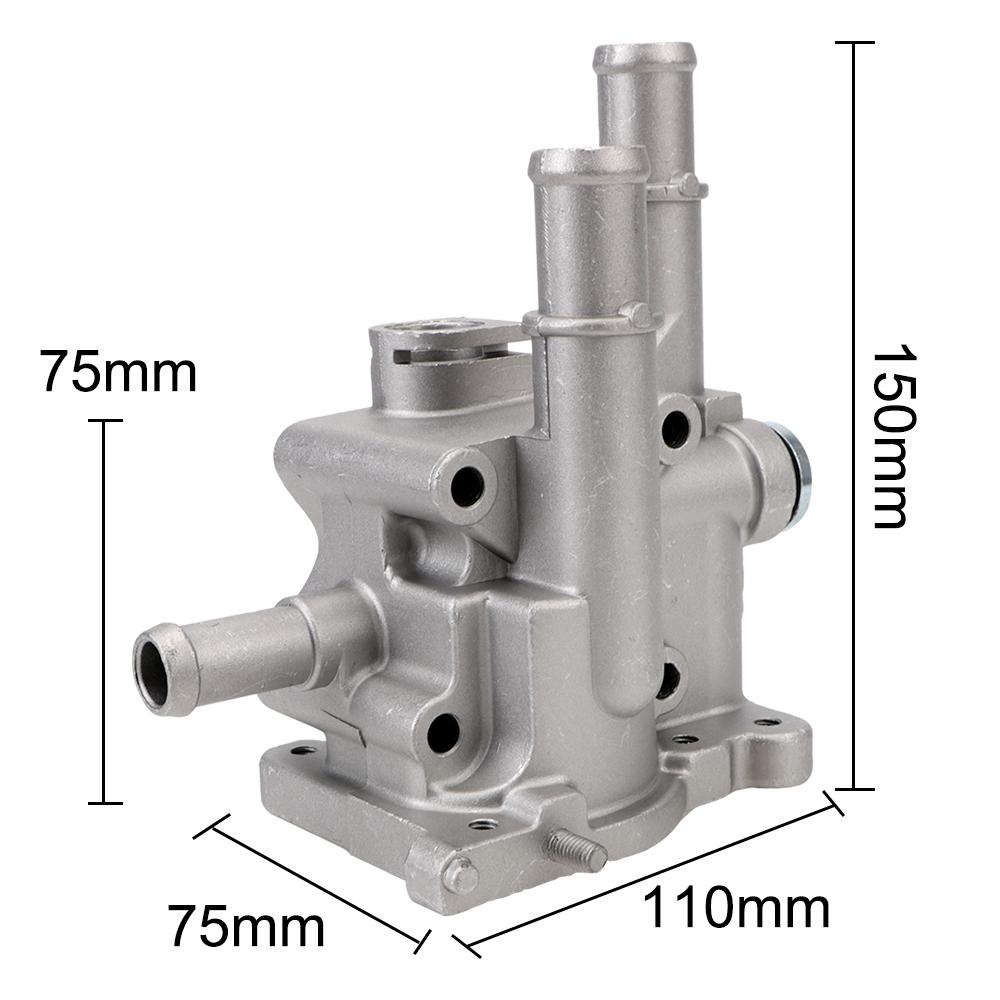 Алюминиевый корпус термостата 96817255 для Chevrolet Chevy Cruze Aveo Orlando, крышка корпуса термостата для Opel Astra Zafira Signum Moka