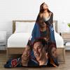 Garrett Graham Off Campus Blanket  Flannel Funny Warm Throw Blankets for Bed Sofa All Season,