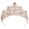 Crown Tiara Bridal Hair Accessories Birthday Eighteenth Bar Mitzvah Crown Baroque Party Hair