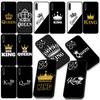 Чехол для телефона Король Королева Влюбленные Корона Принцесса для Samsung Galaxy Note 20 9 10 S8 S10 Lite S9 Plus A54 A53 A21S S10E A17