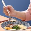 Creative Stainless Steel Thicken Cooking Kitchen Tool Soup Ladle Tableware Dinner Scoop Soup Spoon