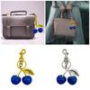 Cherry Pendant Fashion Accessory Cherry Keyring Stylish Key Pendant Suitable for Youthful Adults Friend and Family