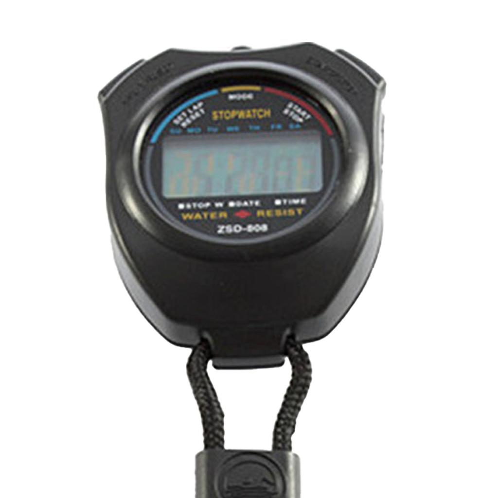 Таймер секундомер профессиональный 0,01 секунды хронометр водонепроницаемый цифровой спортивный секундомер для плавания