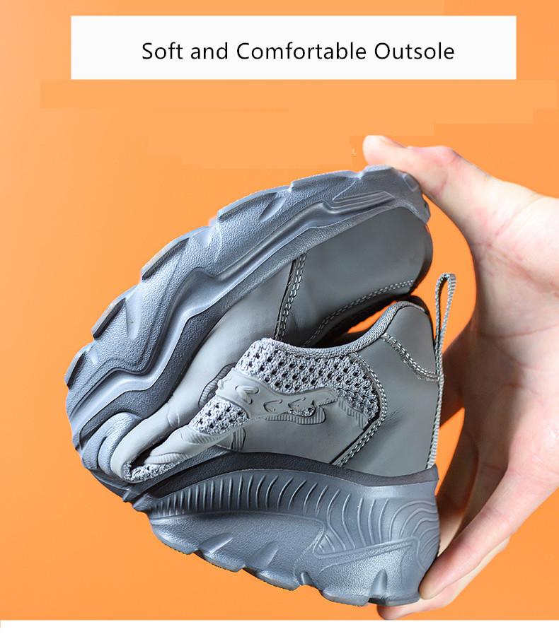 Summer Safety Sneakers White Safety Work Shoes for Men Work Breathable Shoes Comfortable Woman Safety Shoes Plastic Toe Cap Boot