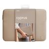 UNIQ bag Cyprus laptop Sleeve 14" nude brown water-resistant neoprene