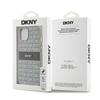 Dkny Dkhcp14Sprthsle Iphone 14 / 15 / 136.1 Beige Hardcase Leather Mono Stripe & Metal Logo