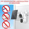 2025 4МП Беспроводная солнечная камера Двухобъективная WiFi PTZ-камера Уличная Встроенный аккумулятор Камера видеонаблюдения Долгое время ожидания iCsee