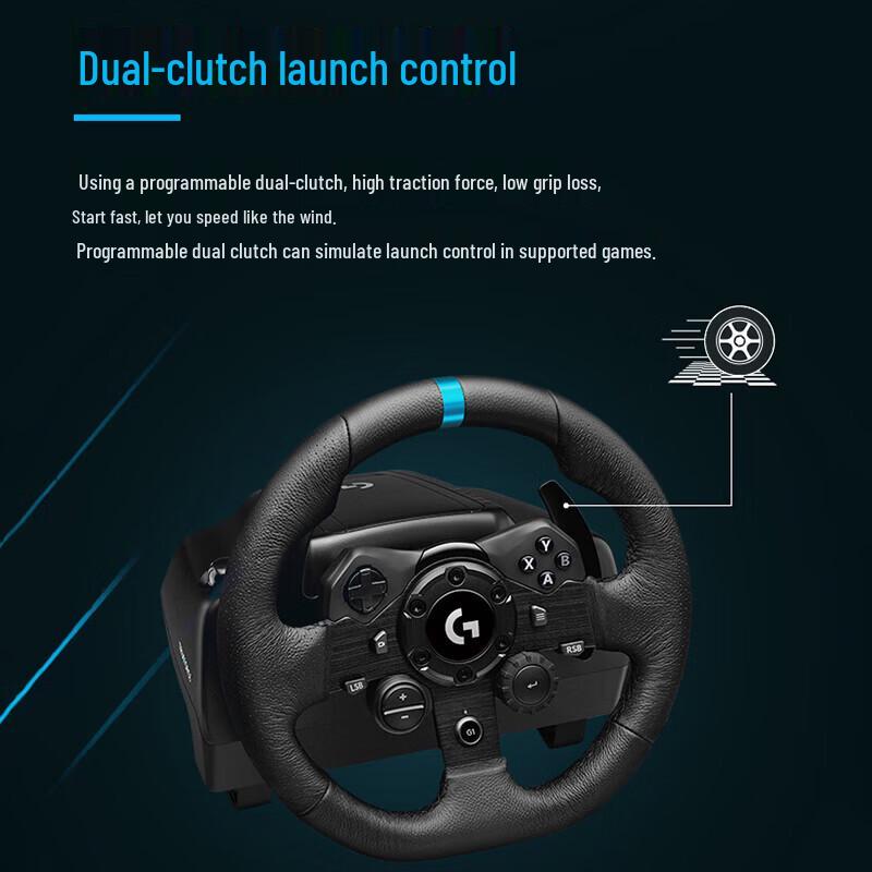 Logitech Игровой руль и педали G923 для ПК