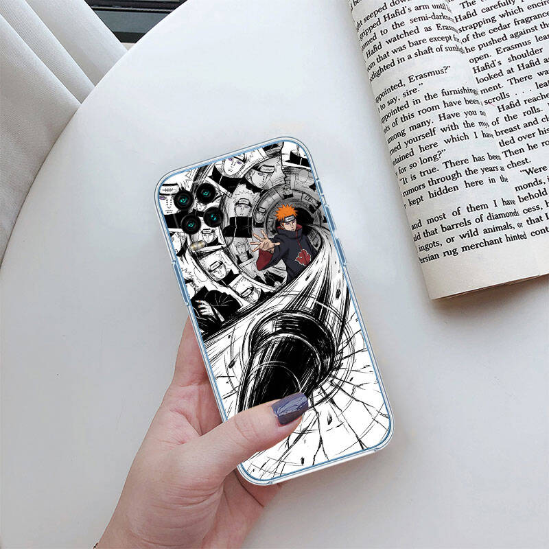 Чехол для телефона MH5 Pain Akatsuki NARUTO для Motorola G34 G32 G31 G14 G15 G84 G62 E32 G24 G72 G71 G73 G85 G200 G60 G52 G51 G50 G42 G41 G32 G30
