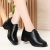 British Style Leather Shoes Spring and Autumn New Women's Shoes Casual and Comfortable Thick Heel, Single Shoes