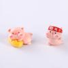Little Pig Ornament Anti-fade Photography Micro Landscape Decoration Cartoon Props Plastic Cute Pig Characters Toys for Bonsai