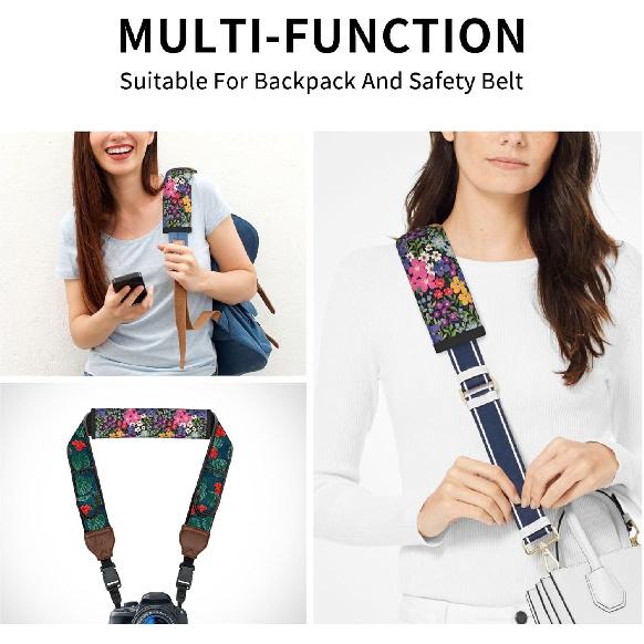 Cute Floral 2PCS Car Seat Belt Cover Pad,Comfortable Soft Colorful Flower Seatbelt Shoulder & Neck Protection Cushion, Car Accessories Interior,Cars