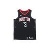 NBA Contrast Basketball Jersey Vest, Fan Edition, Rockets, Harden No. 13 Men Tops Black 877206-010