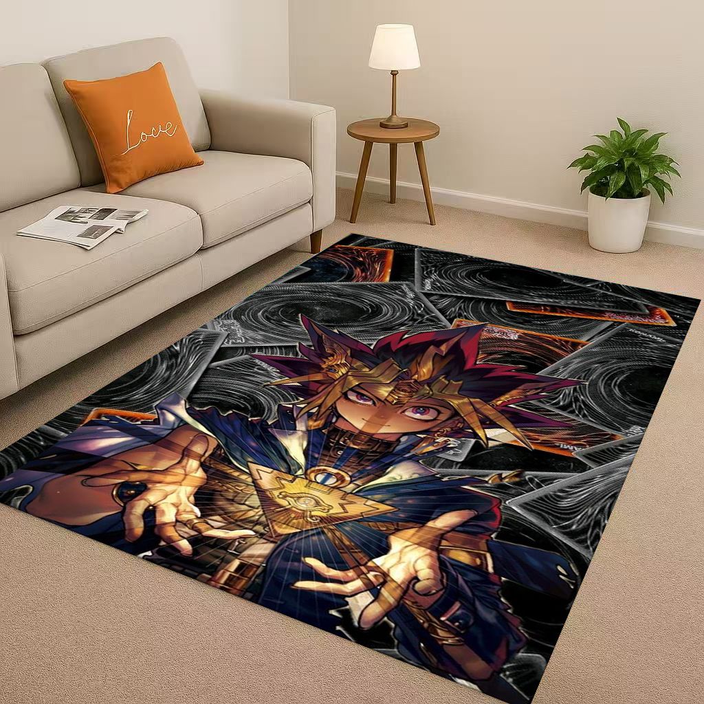 Slifer The Sky Dragon Yu-Gi-Oh MONSTER Cartoon Living Room Non-Slip Area Rug Carpet for Bedroom Sofa,Easy Clean Home Doormat
