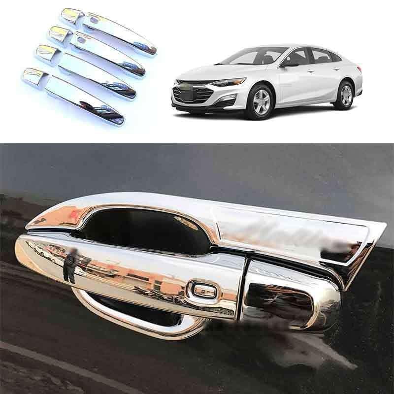 Для Chevrolet Malibu 2019-23 Хромированные ABS Накладки на Наружные Ручки Дверей