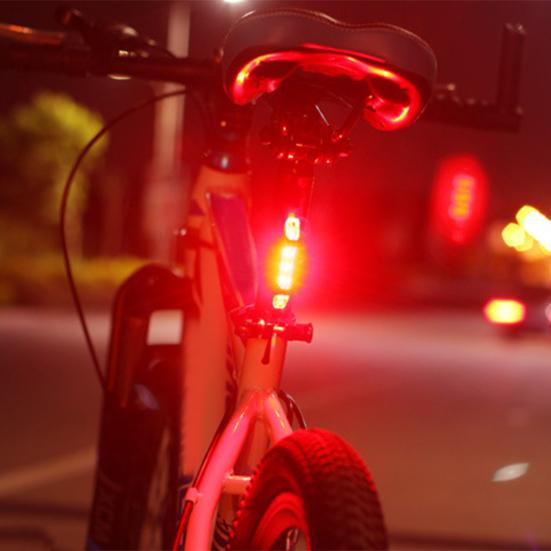 Универсальный светодиодный задний фонарь для велосипеда, супер яркий, водонепроницаемый, перезаряжаемый через USB, простая установка, задний фонарь для велосипеда, безопасный для езды на велосипеде