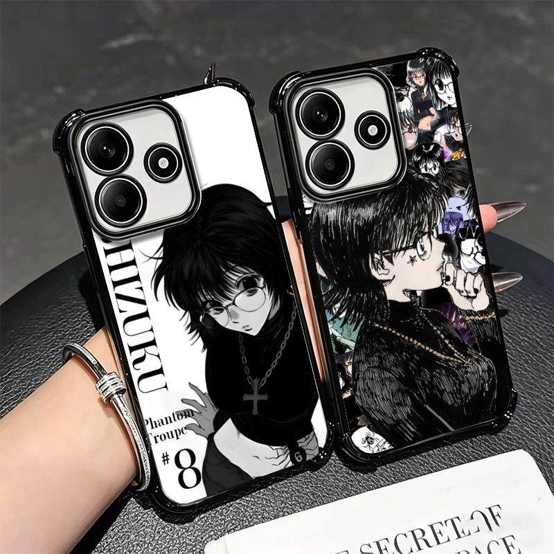 Чехол для телефона Hunter X-Hunters Shizuku с покрытием для Xiaomi Redmi Note 14 15 Pro Plus 13 12 11 11S 11T 10 9S 9 5G Противоударный с Airbag C