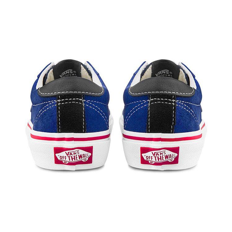 Vans Спортивные детские кеды с низким верхом для скейтбординга, синие, детские кроссовки VN0A54EY2ND