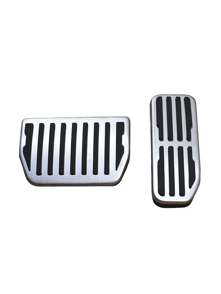 Pedal Set Pedals Pedal Caps For Jaguar F-Pace XE XF 2016-2024 Automatic