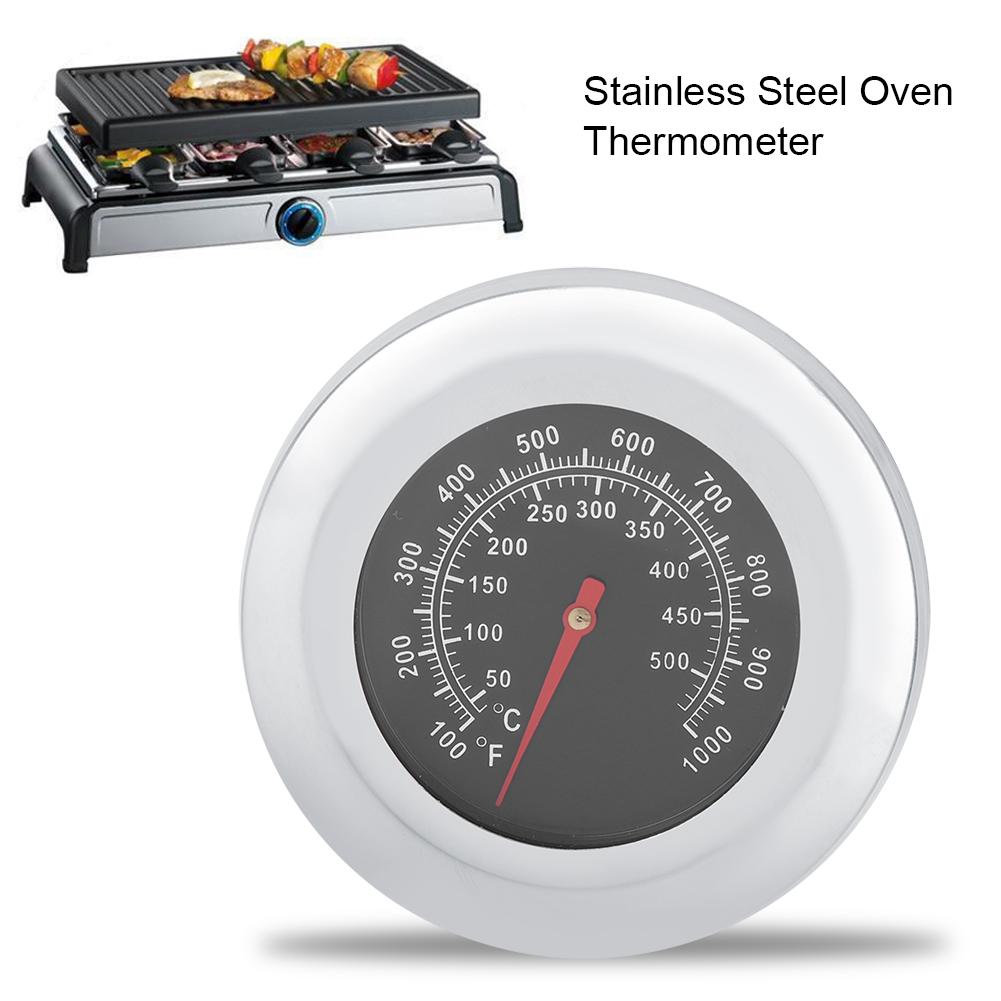 Stainless Steel Oven Thermometer Food Cooking Baking Temperature Gauge