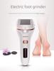 Электрическая шлифовальная машинка для ног с подсветкой для удаления омертвевшей кожи и мозолей; Инструмент для педикюра с камнем.