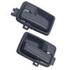8971506463 1 Pair Car Interior Ide Door Handles With Bezel Set 8971506473 Fit For Isuzu Rodeo Honda Passport Black