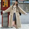 Khaki Windbreaker Women's Mid-length Spring and Autumn New Korean Style British Style Loose Casual Workwear Jacket
