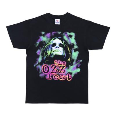 Американская винтажная футболка 1997 года Ozzy Osborn Ozzfest Tour, двусторонняя, летняя, новая, винтажная мода, уличная одежда