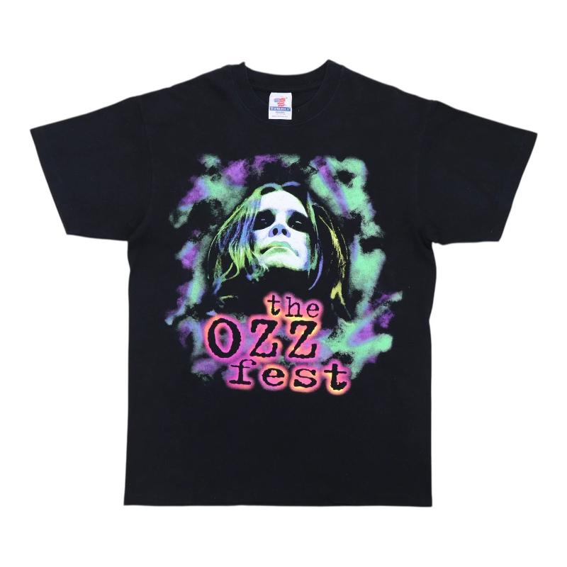 Американская винтажная футболка 1997 года Ozzy Osborn Ozzfest Tour, двусторонняя, летняя, новая винтажная мода, уличная одежда - Мужская летняя хлопковая...