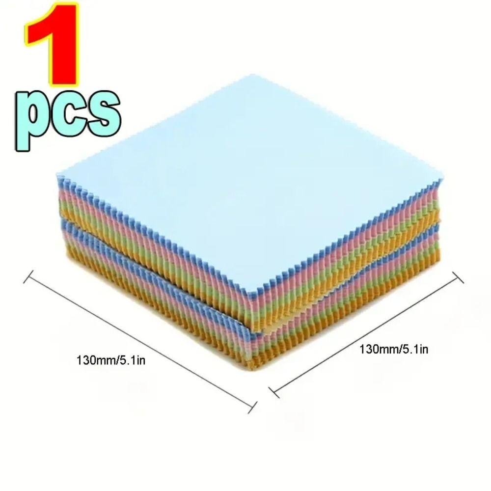 Квадратная чистящая салфетка из микрофибры для очистки экрана телефона, портативный очиститель для очков